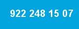 922 248 15 07 922 248 15 07